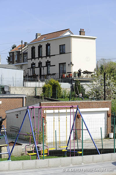 banlieue de Liège